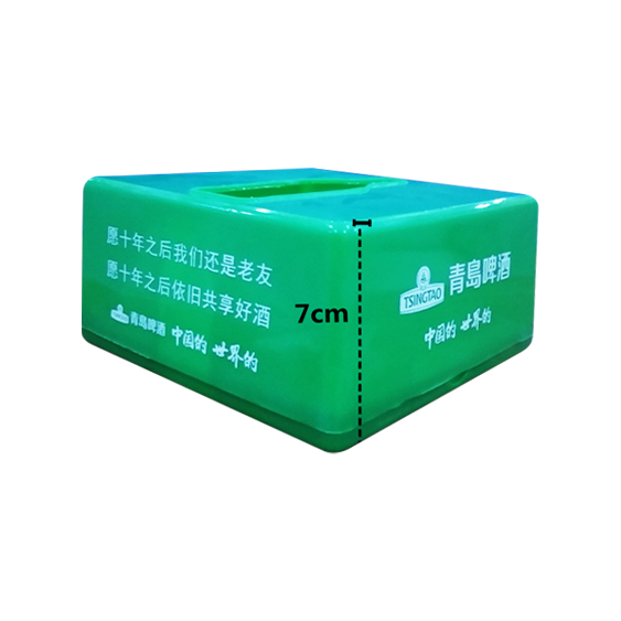 14*14*7cmSupermarket Napkin Plastic Tissue Boxes