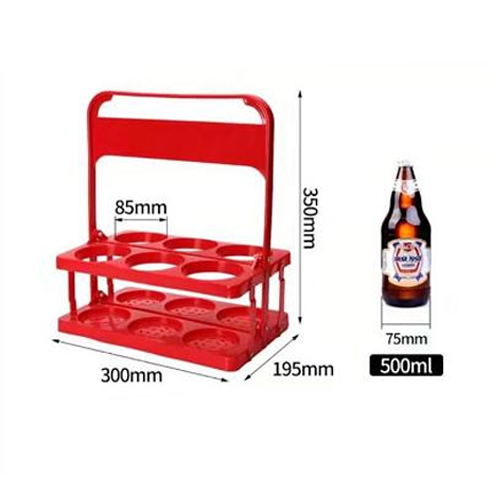 Plastic 6 Cup Bottle Drink Carrier Basket